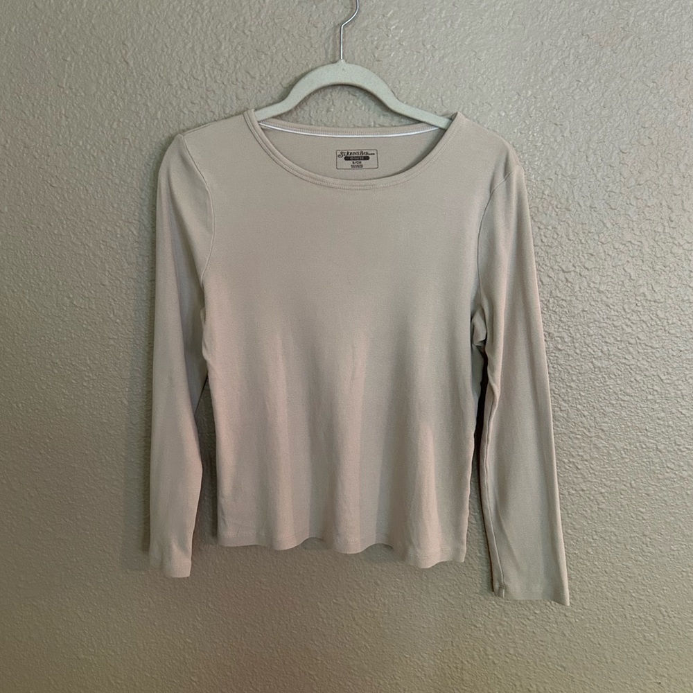 100% Cotton Long Sleeve Top